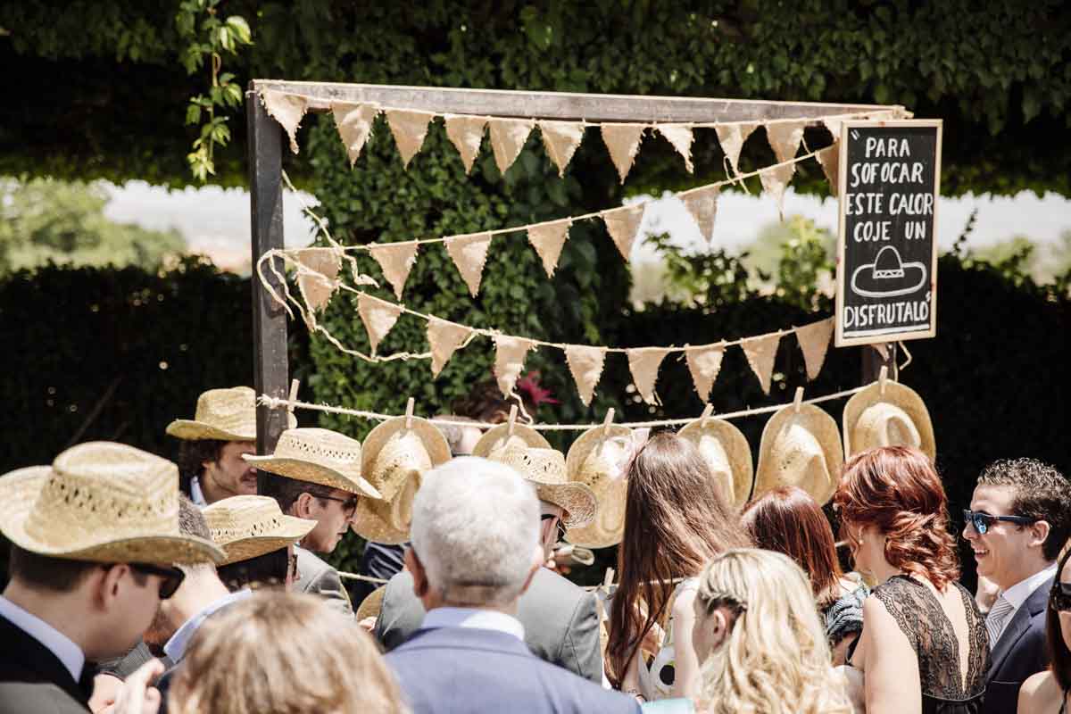 Sombreros de Boda - Catering en Granada
