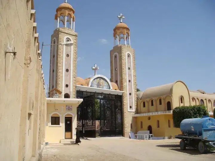 Coptic monastery visited on the Luxor Monasteries Day Tour