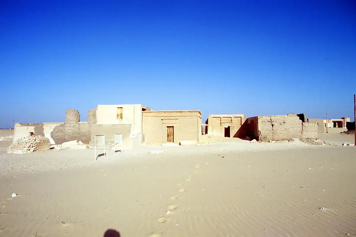 Tomb buildings near the memorial of Isadora at Tuna El-Gebel