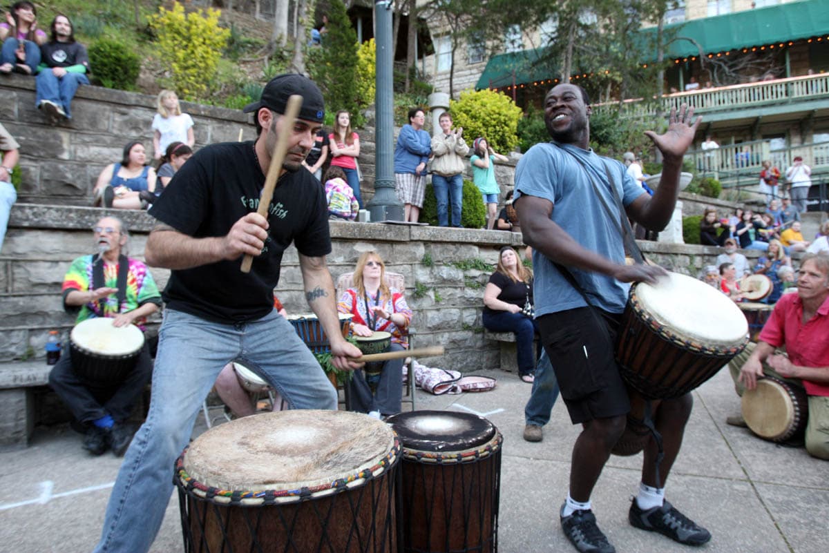 Drumming in the Park