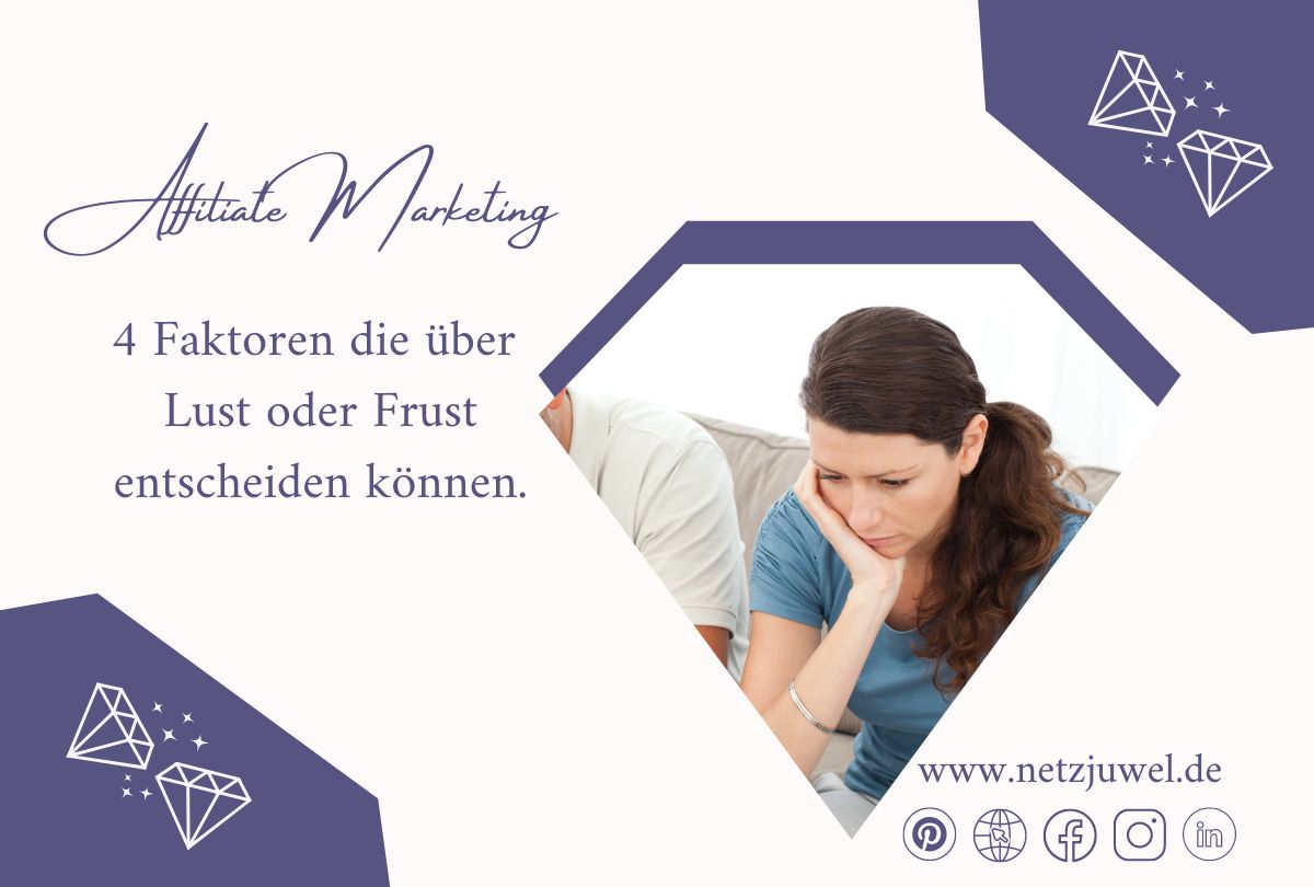 Affiliate Marketing 4 Erfolgsfaktoren 4 Erfolgsfaktoren im Affiliate Marketing