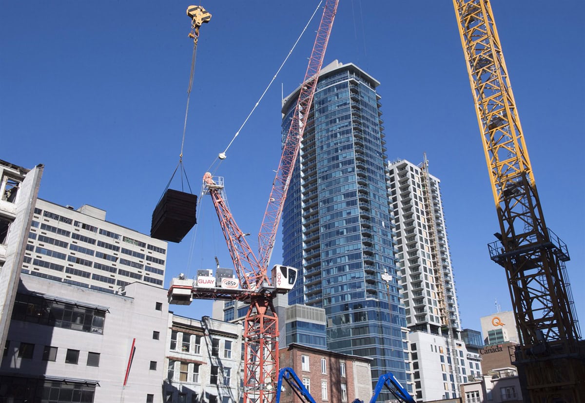 New construction in Montréal in 2022