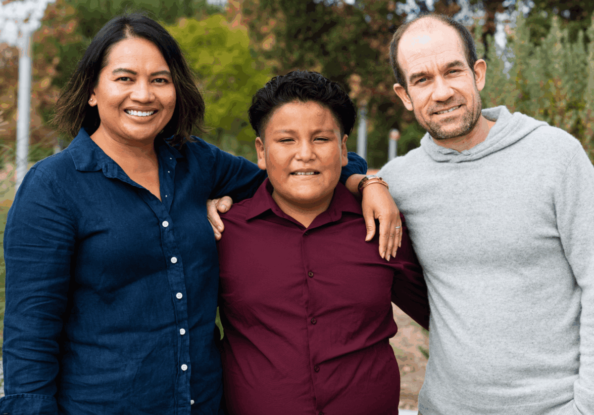 Ian and Durrah Wagner and Emiliano