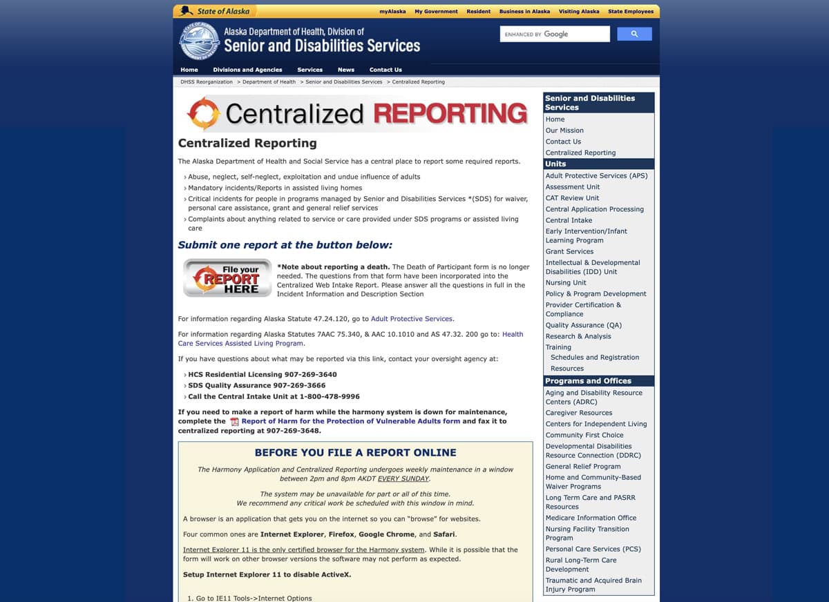 Adult Protective Services