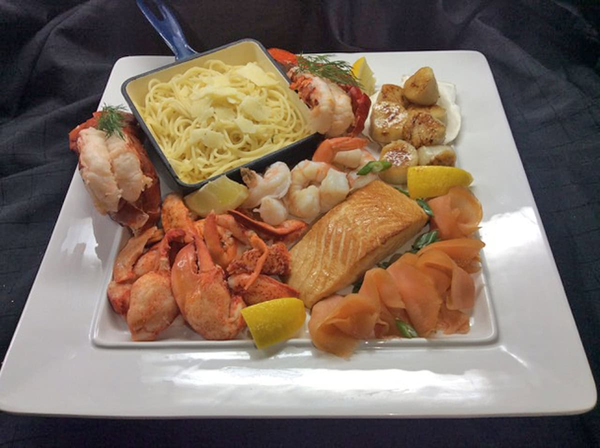 Recipe: Seafood platter for two
