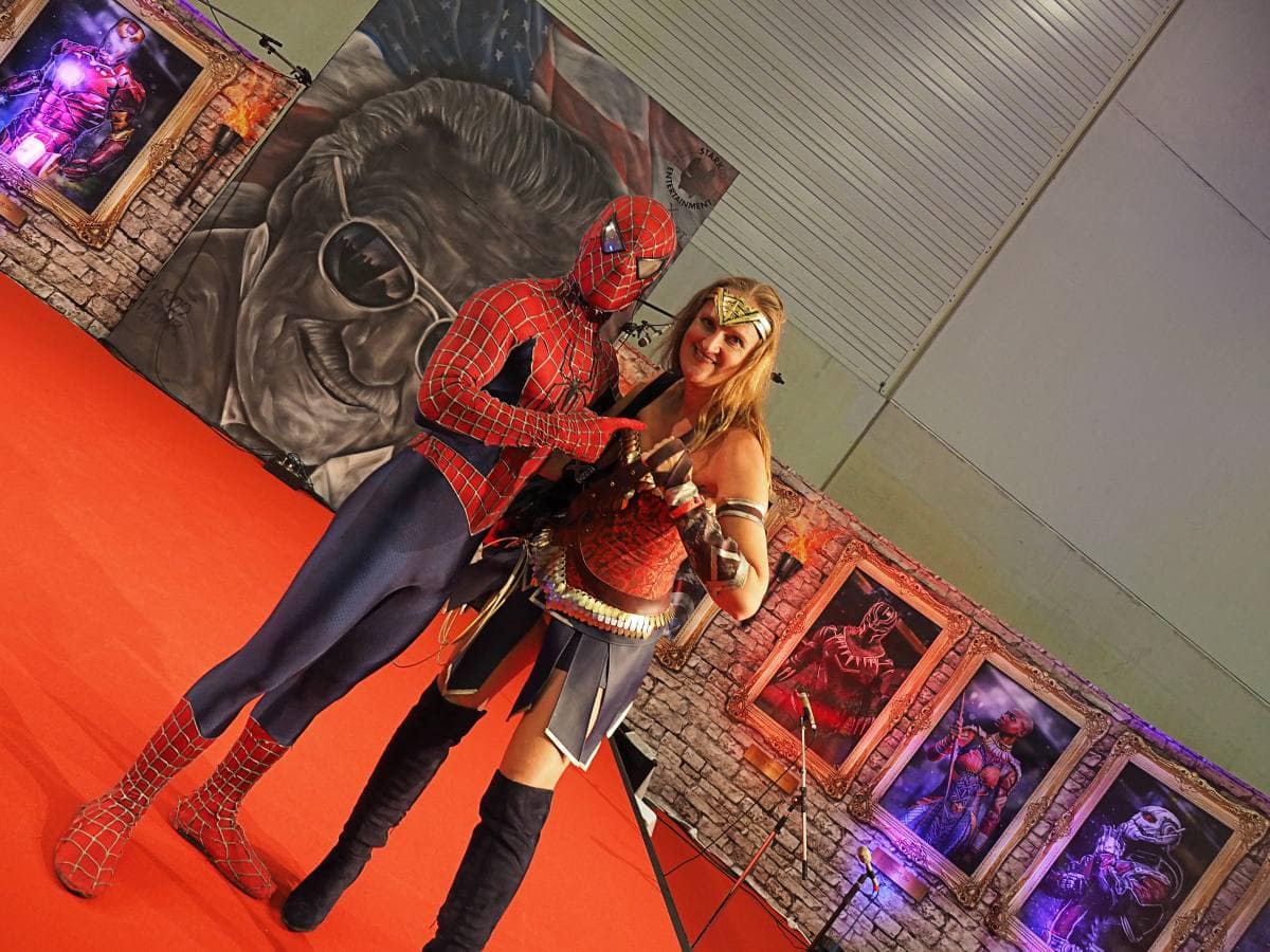 Wonder Woman und andere Superhelden, Superman, Aquaman, Star Wars, CCXP Cologne Comic Con Blogbeitrag