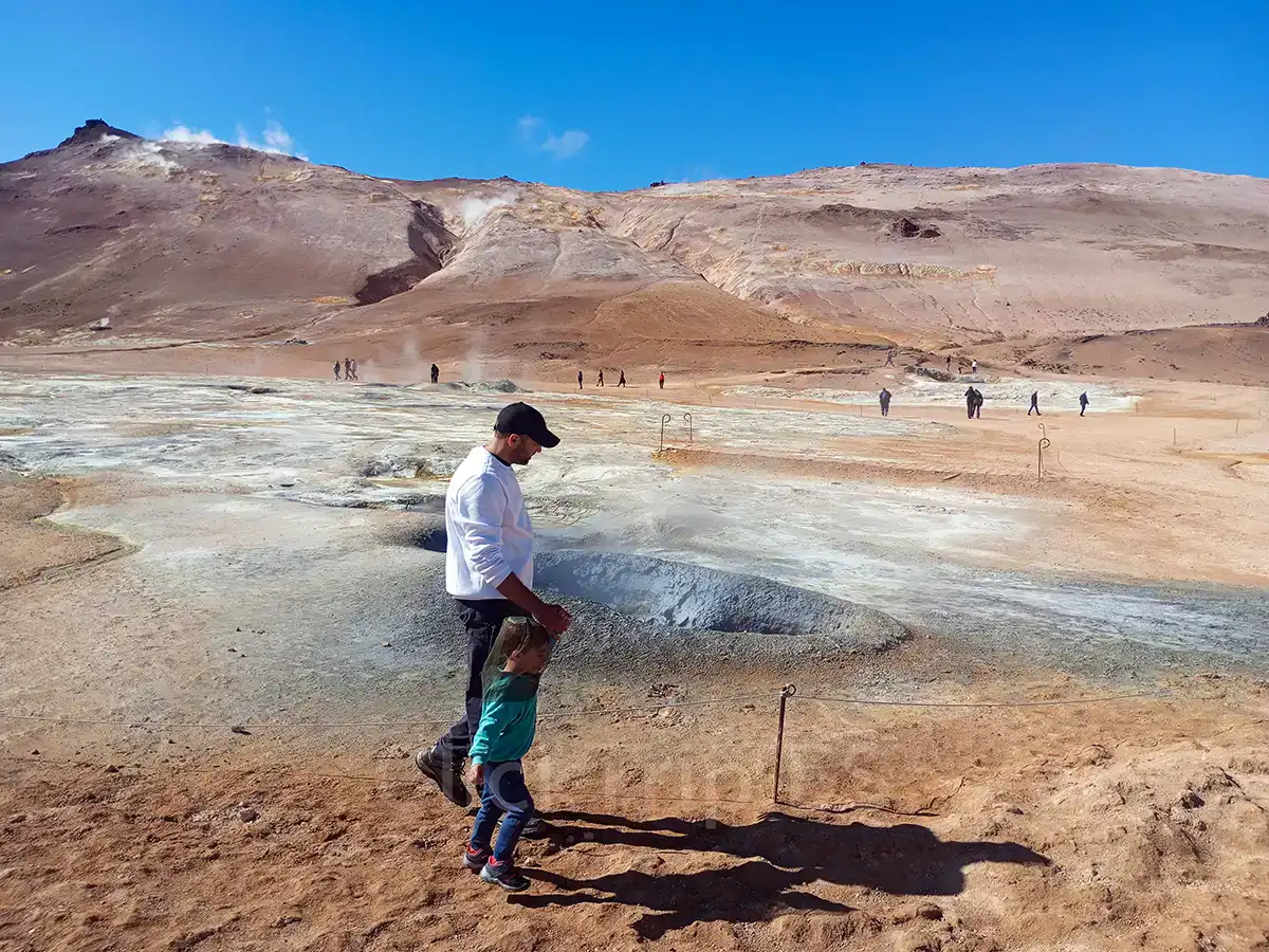 Ruta circular de 10 días por Islandia con niños_Hverir_ClickTrip Qué ver en Islandia en 10 días con niños: ruta en coche completa_Hverir_ClickTrip