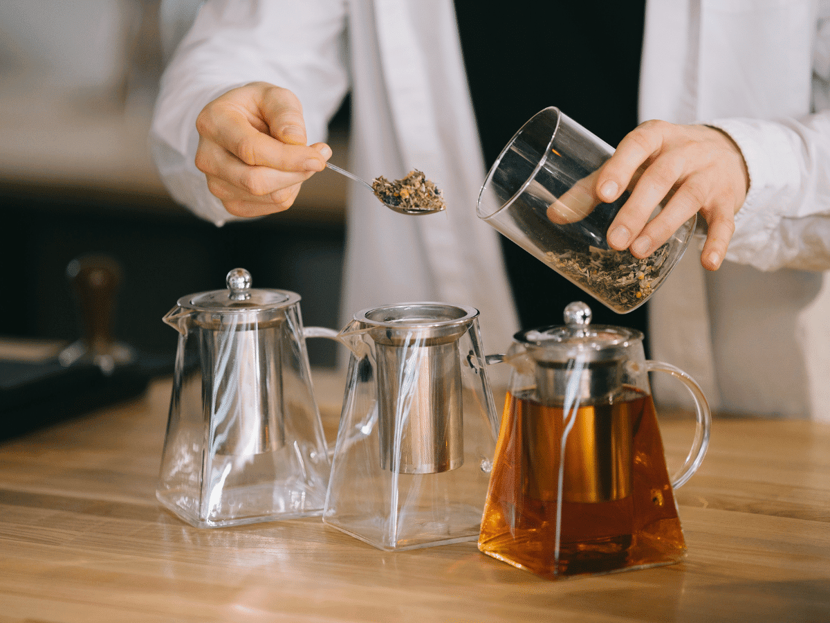 cbd in herbal tea