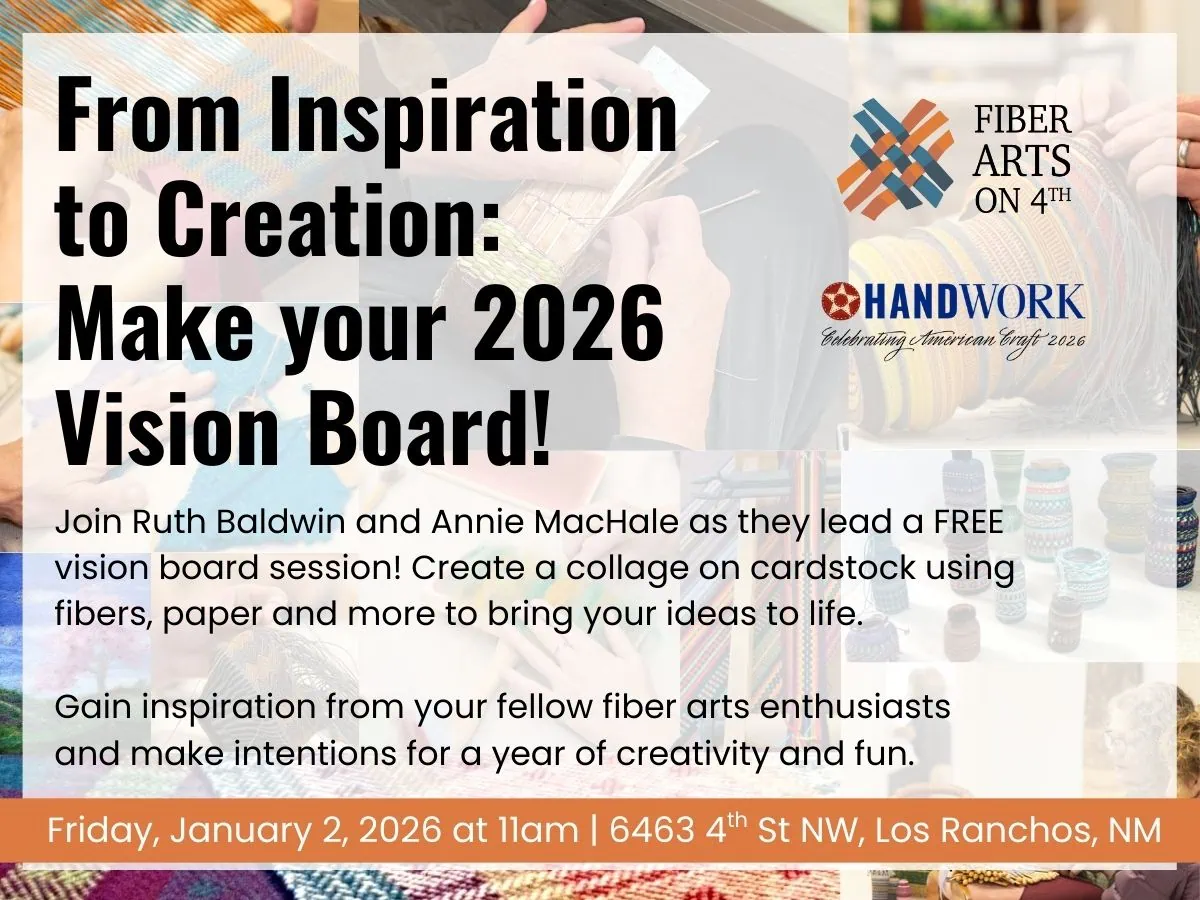 Vision Board Session-Fiber Arts on 4th