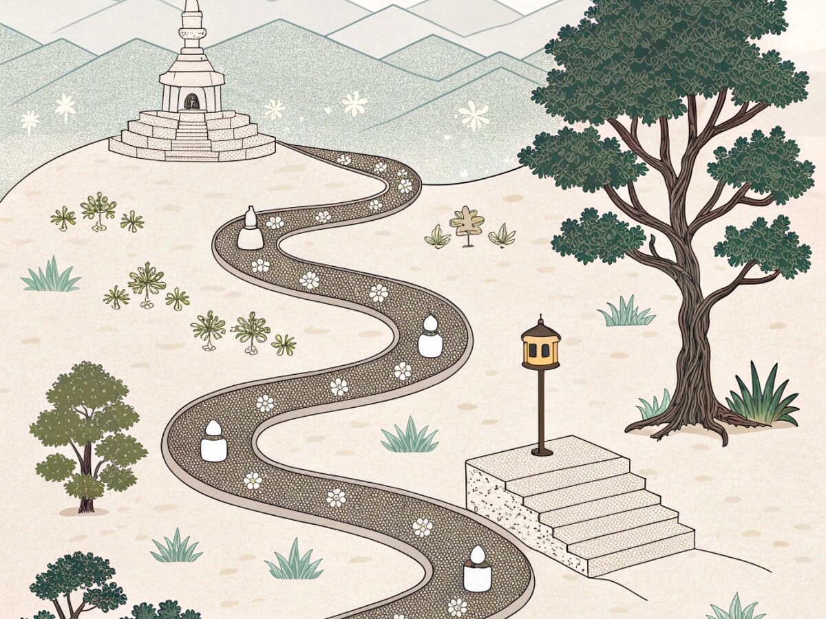 The Noble Eightfold Path. The core of the Buddha's teaching in Theravāda