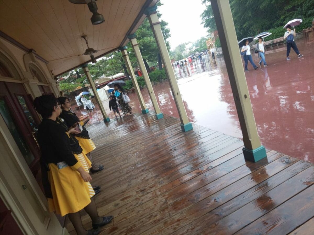 お出迎えの様子