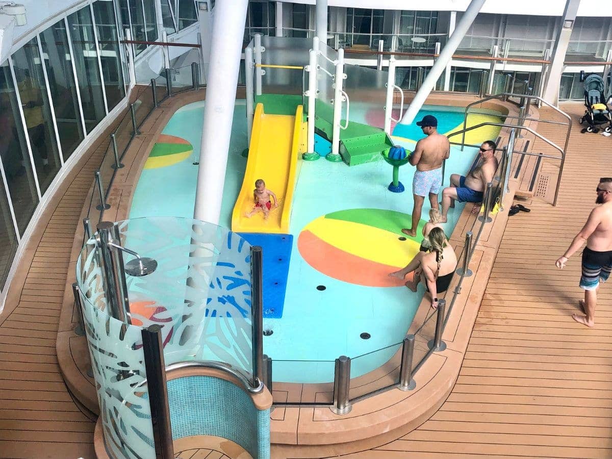 Oasis of the Seas Baby Splash Pad