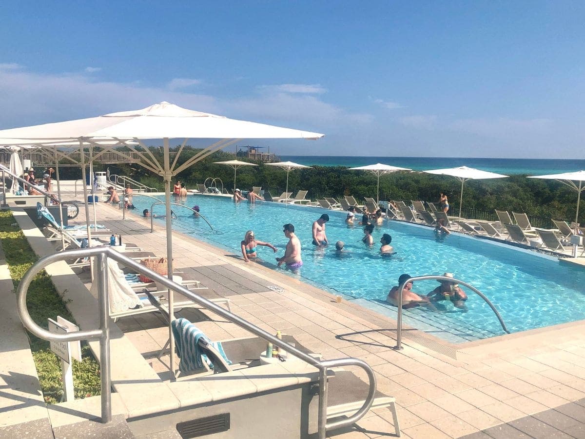 Adult Pool at WaterColor Beach Club