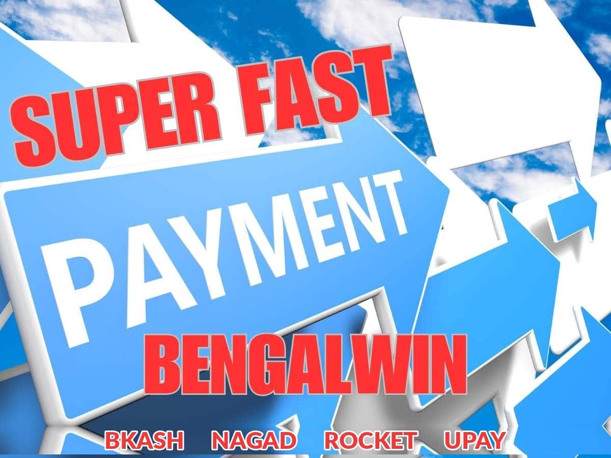 Bengalwin payment methods: bKash, Nagad, Rocket and Upay