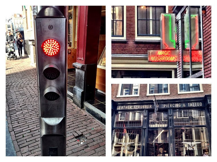 Amsterdam's Red Light district. amsterdam travel guide