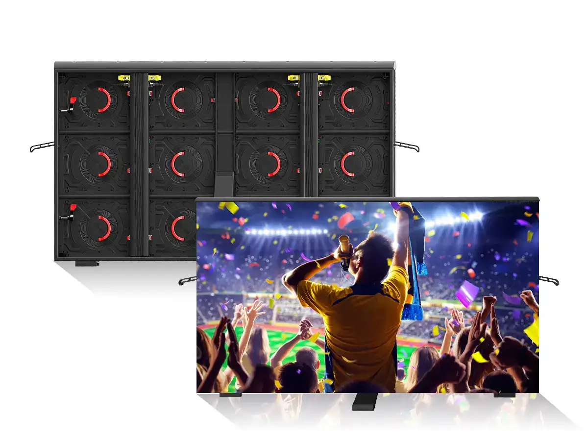 YUCHIP PeriPro stadium perimeter LED display for sports venues