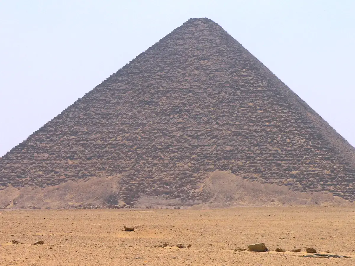 Red Pyramid at Dahshur Necropolis