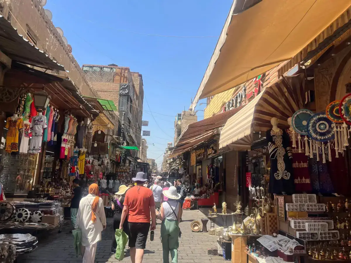 Khan El-Khalili market during a private Cairo City Tour