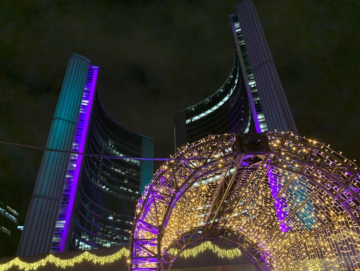 Here is the Cavalcade of Lights opening schedule set for Nathan Phillips Square this Saturday