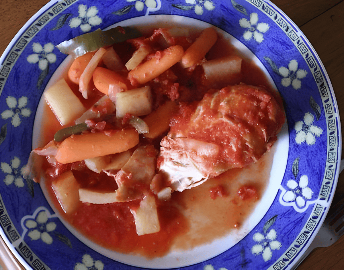 Slow Cooker Chicken Cacciatore Recipe