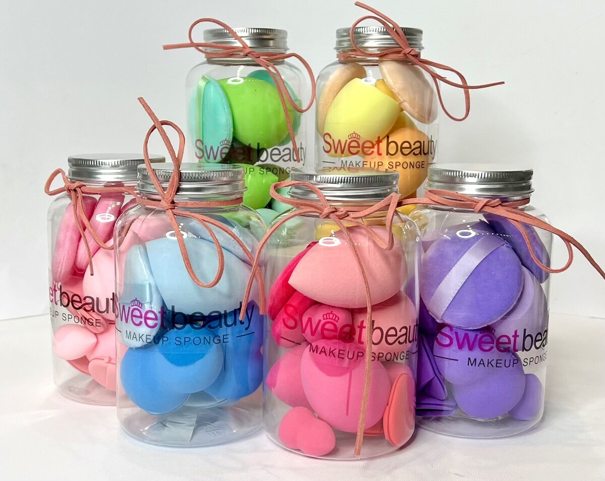 پد آرایشی میکس لامپی ست پد میکس آرایشی، ابزار آرایش متنوع، پد آرایش چندکاره، اسفنج آرایشی ترکیبی، مجموعه کامل پد گریم