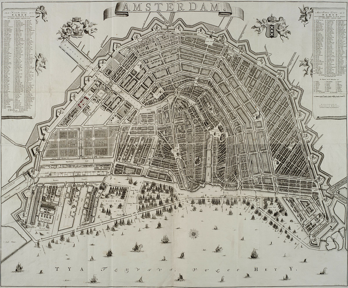 The Height of Elegance: The 1737 Gerrit de Broen Map of Amsterdam