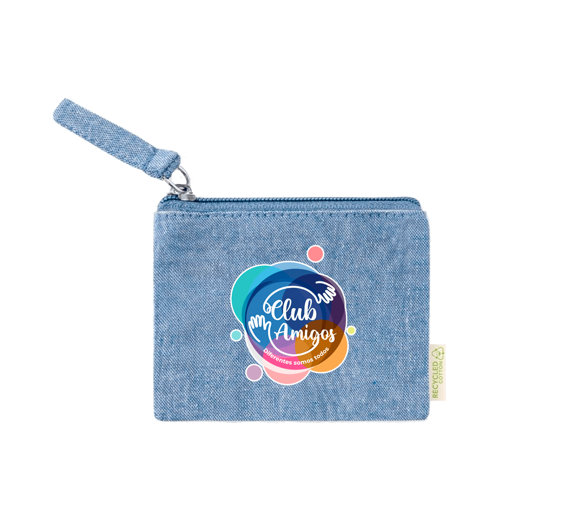 Monedero azul volumen