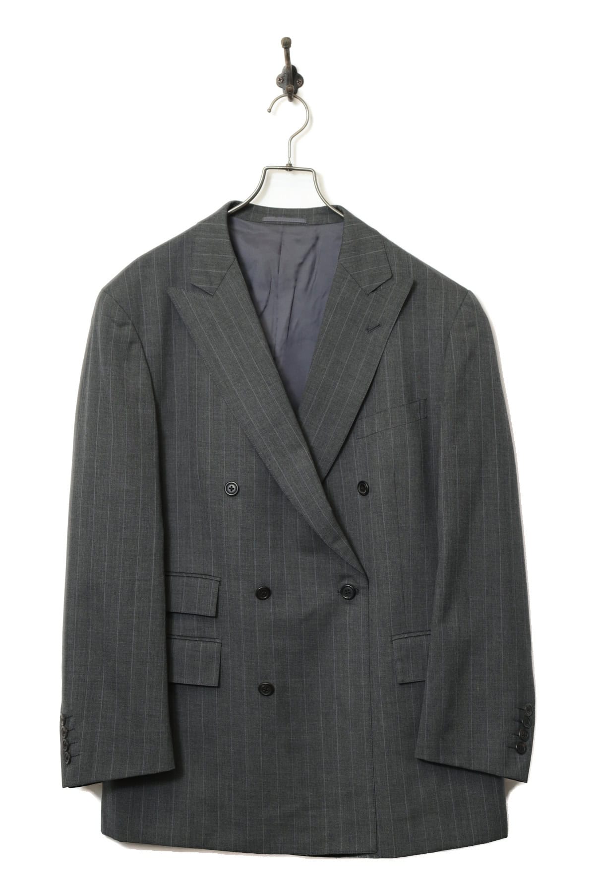 VINTAGE DOUBLE TAILORED JACKET/L