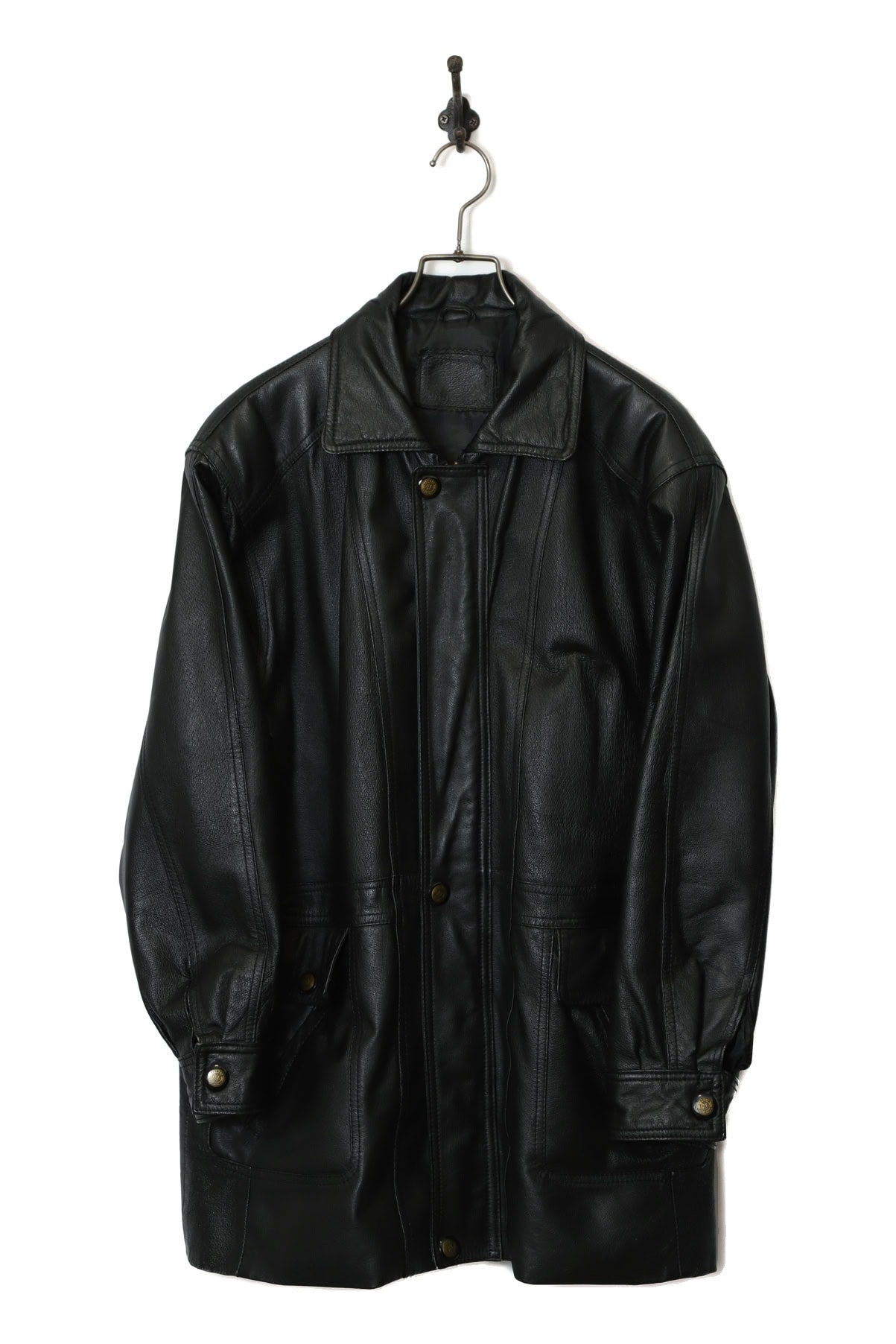 VINTAGE LEATHER JACKET/L