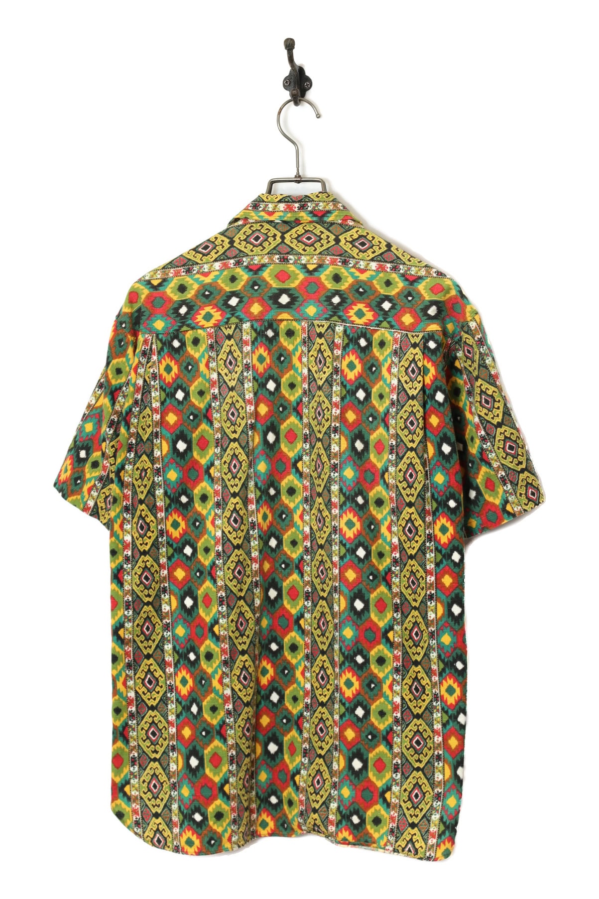 VINTAGE SHORT SLEEVE PRINTED SHIRT/L - 画像 (6)