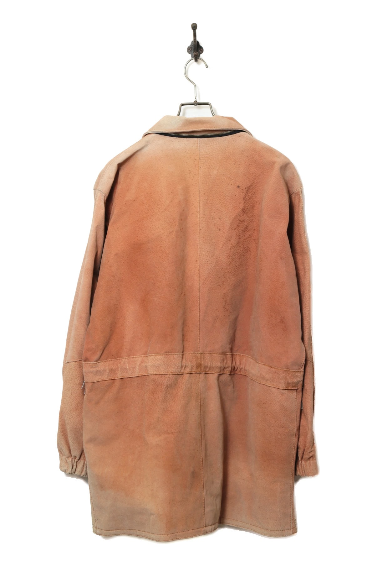 VINTAGE SUEDE LEATHER COVERALL JACKET/XL - 画像 (12)