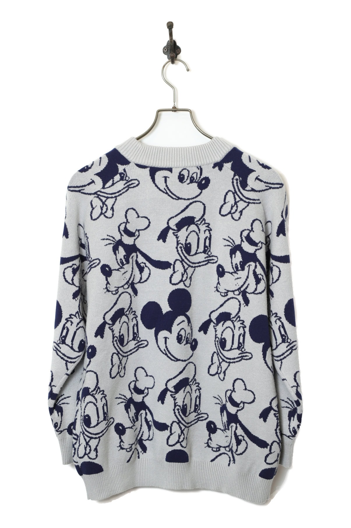 USED DISNEY JAQUARD PATTERN SWEATER/M - 画像 (10)