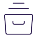 No more searching through files icon