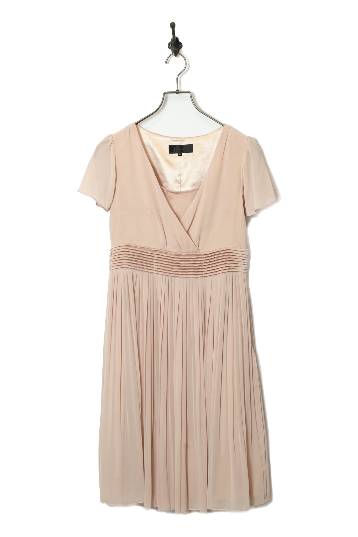 USED PLEATED DRESS ONEPIECE/M