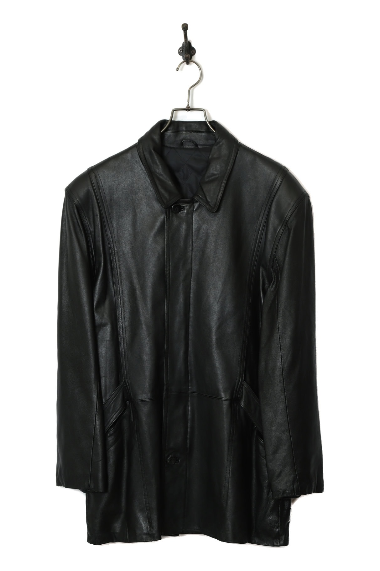 VINTAGE LEATHER JACKET/L