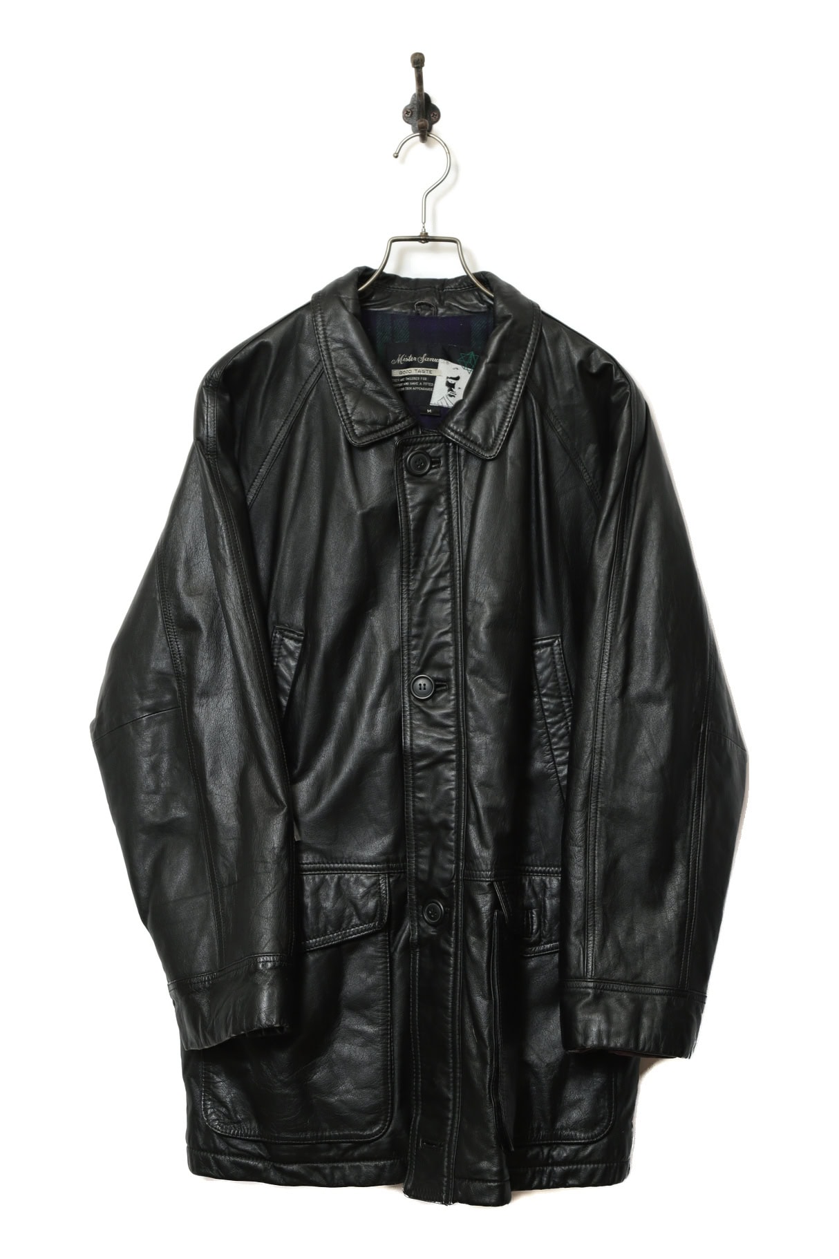 VINTAGE LEATHER JACKET/XL
