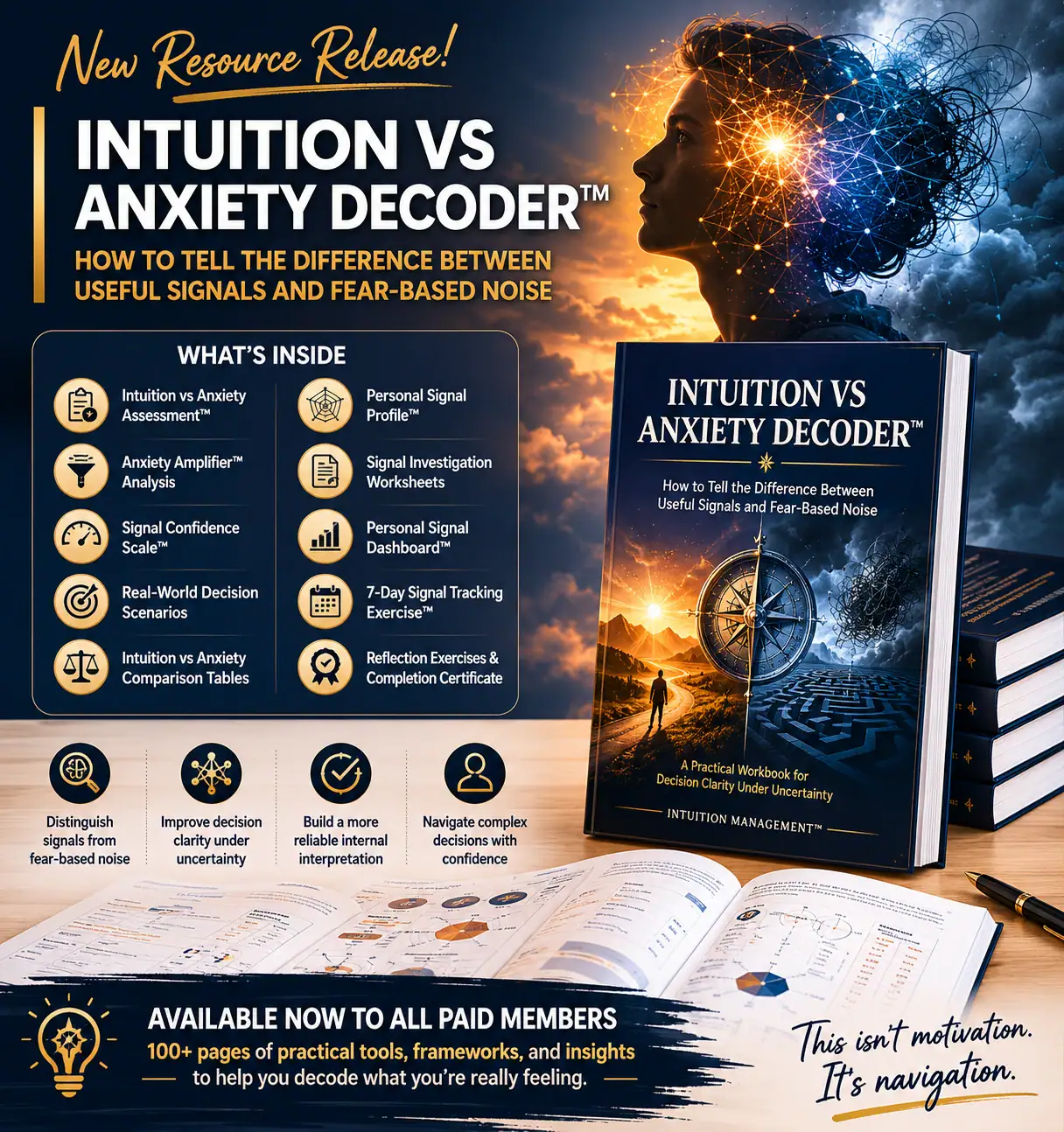 Intuition or Anxiety? How to Tell the Difference Between a Gut Feeling and Fear