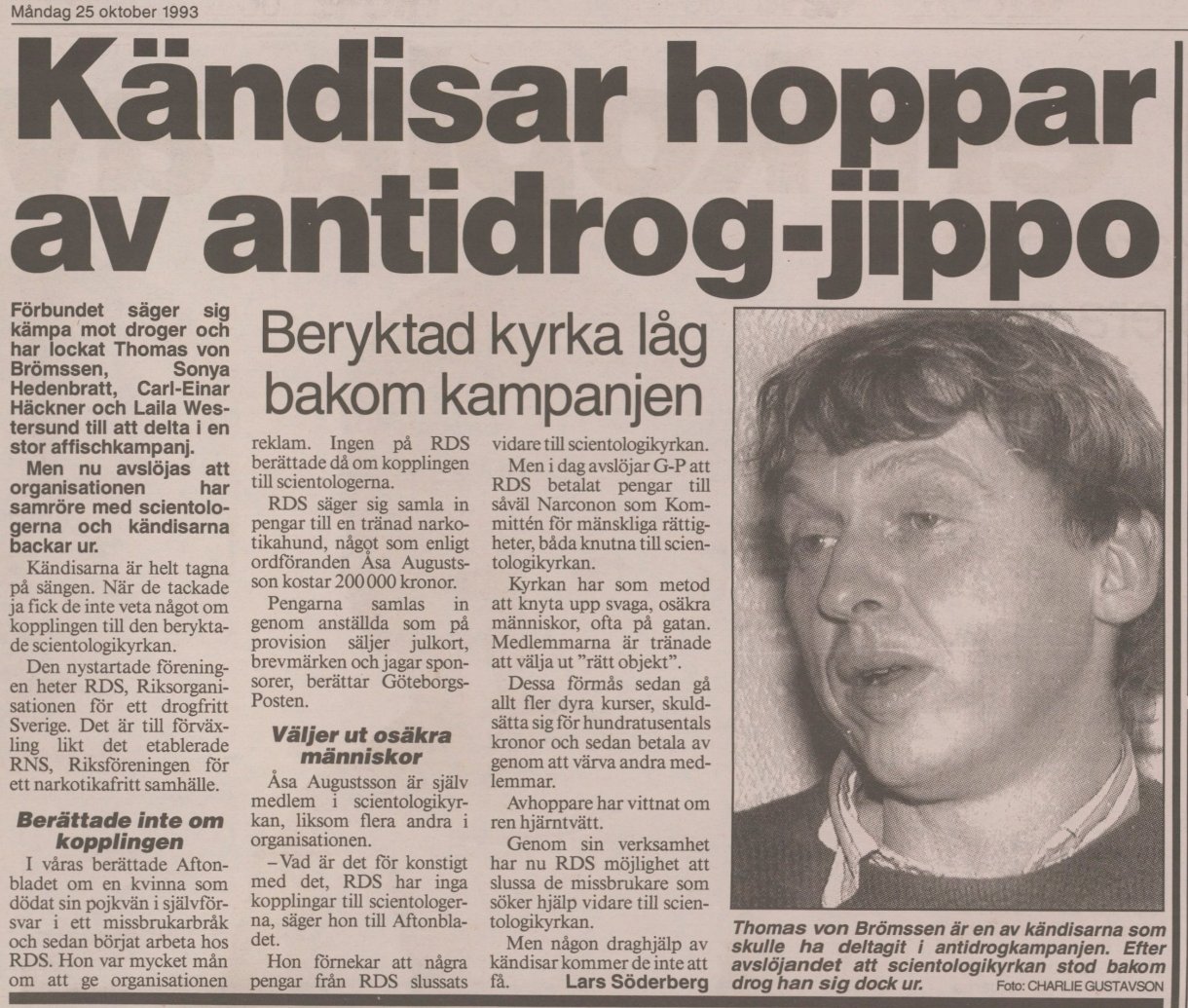 Kändisar hoppar av antidrog-jippo