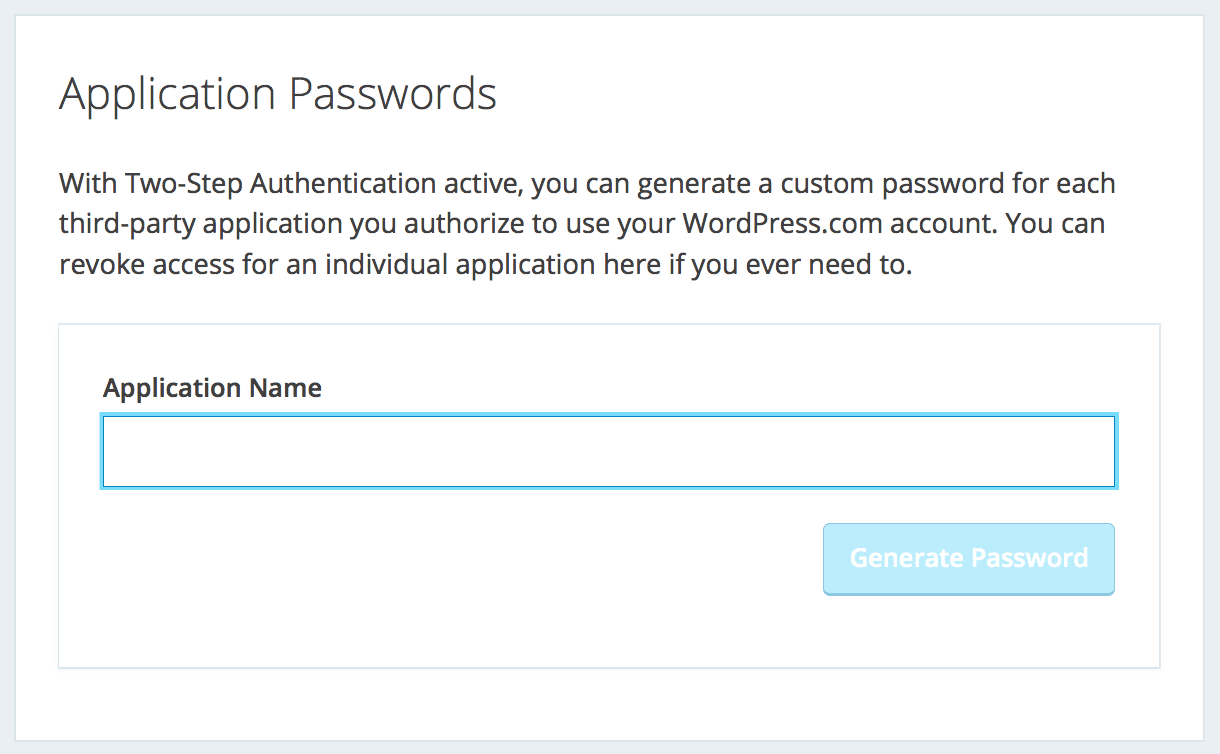 Two Step Authentication