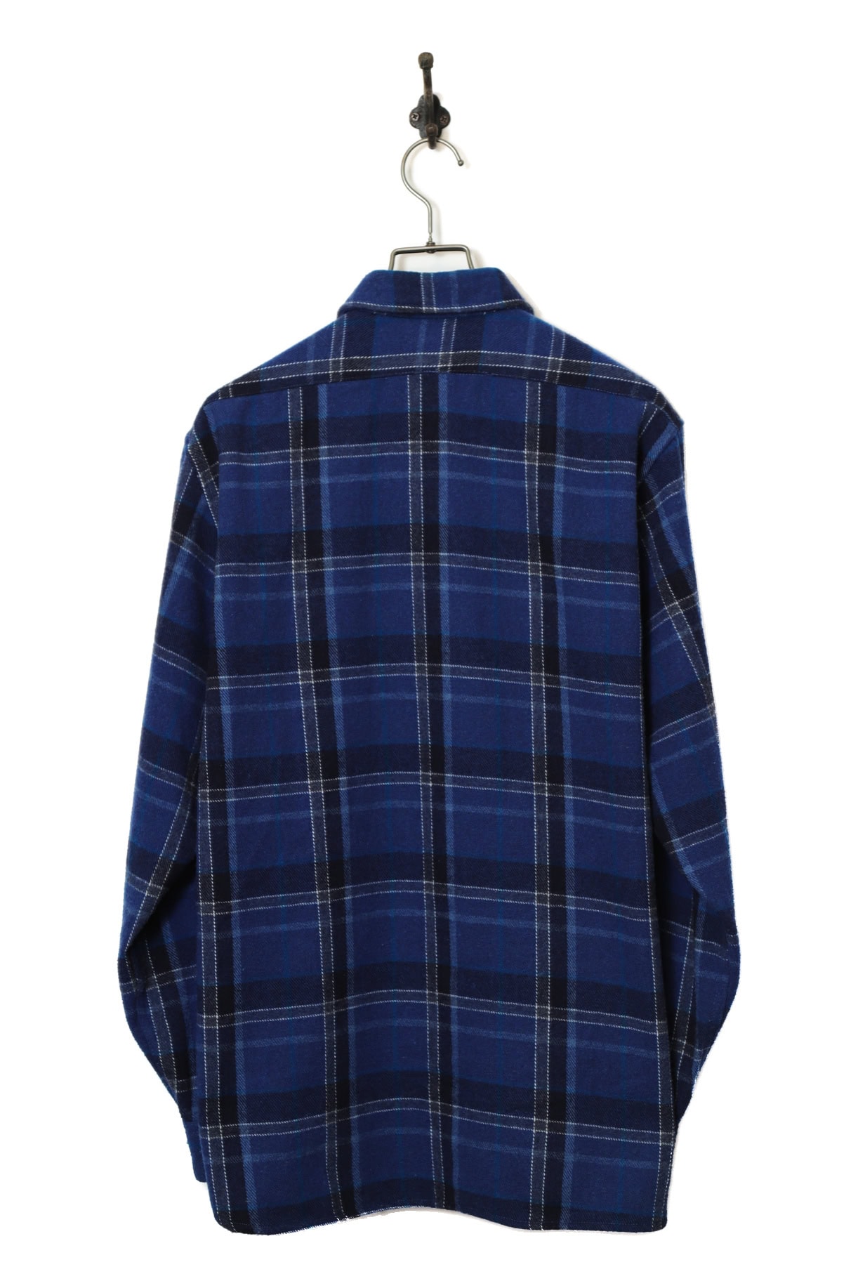USED HOUSTON WOOLY CHECK SHIRT/L - 画像 (7)