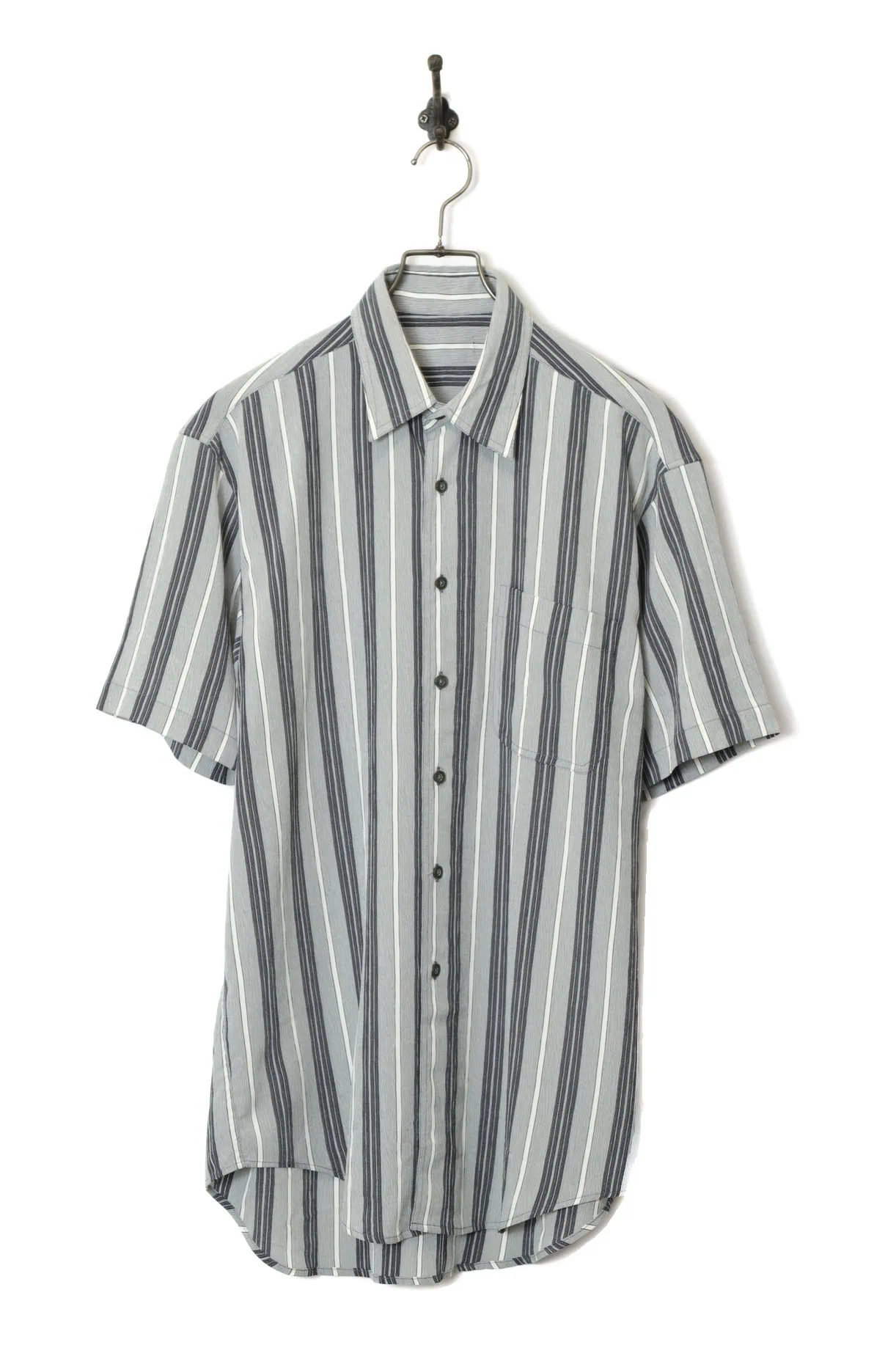 VINTAGE STRIPE PRINTED SHIRT/XL
