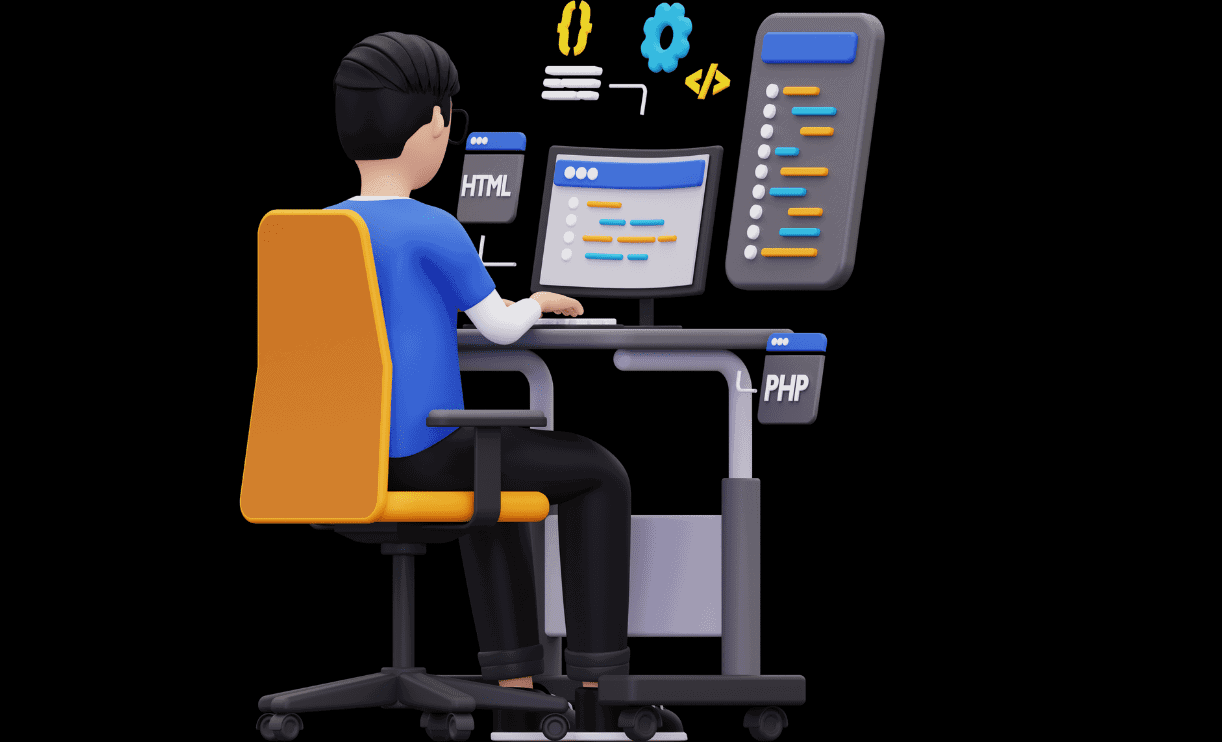 **Alt Text:** "Let’s Connect – A visual representation of communication with phone, email, and chat icons for customer support."