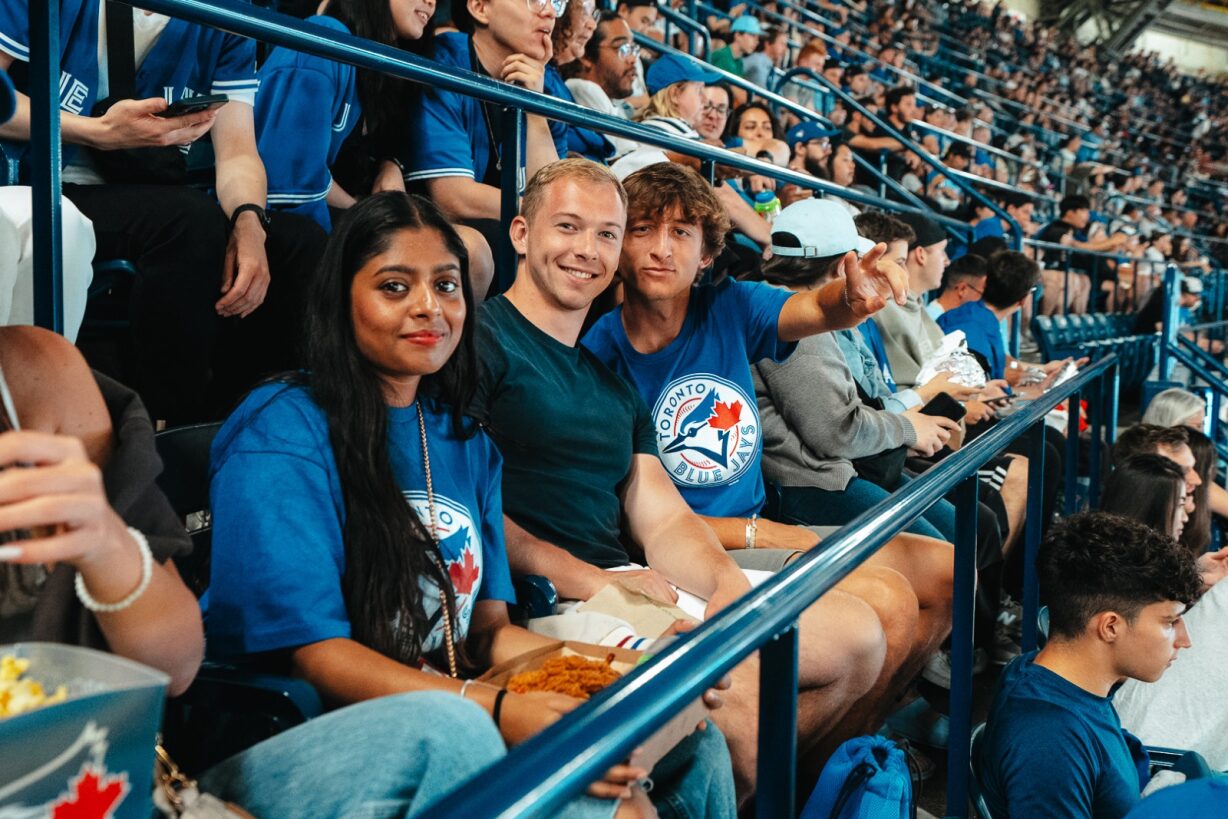 ABC Toronto 2023 participants at a Blue Jays game