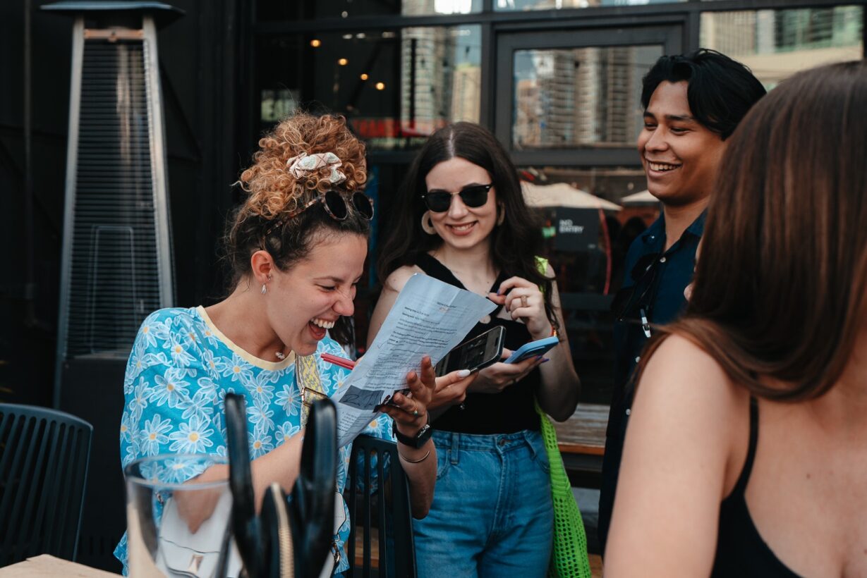 Behind the scenes of a Treasure Hunt