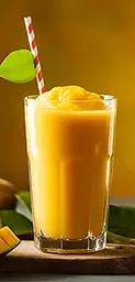 A mango Fruit shake for dessert!