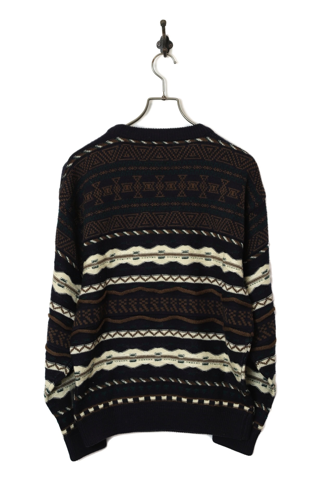 VINTAGE KNITTED SWEATER/L - 画像 (7)