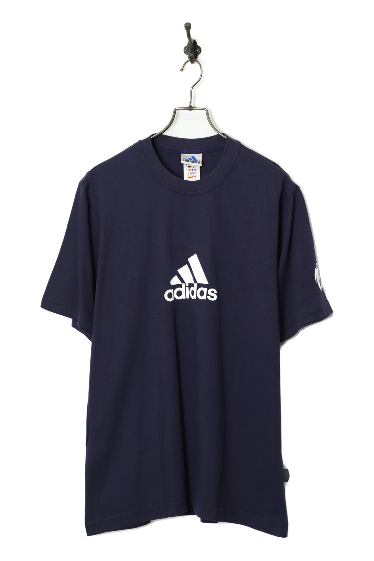 90'S ADIDAS PRINTED T-SHIRT/L