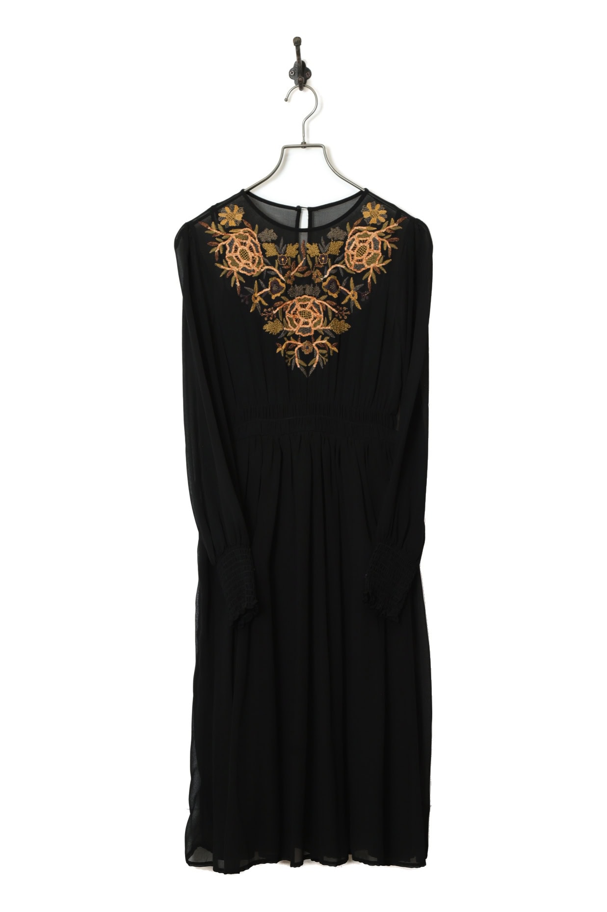VINTAGE EMBROIDERY ONEPIECE/M