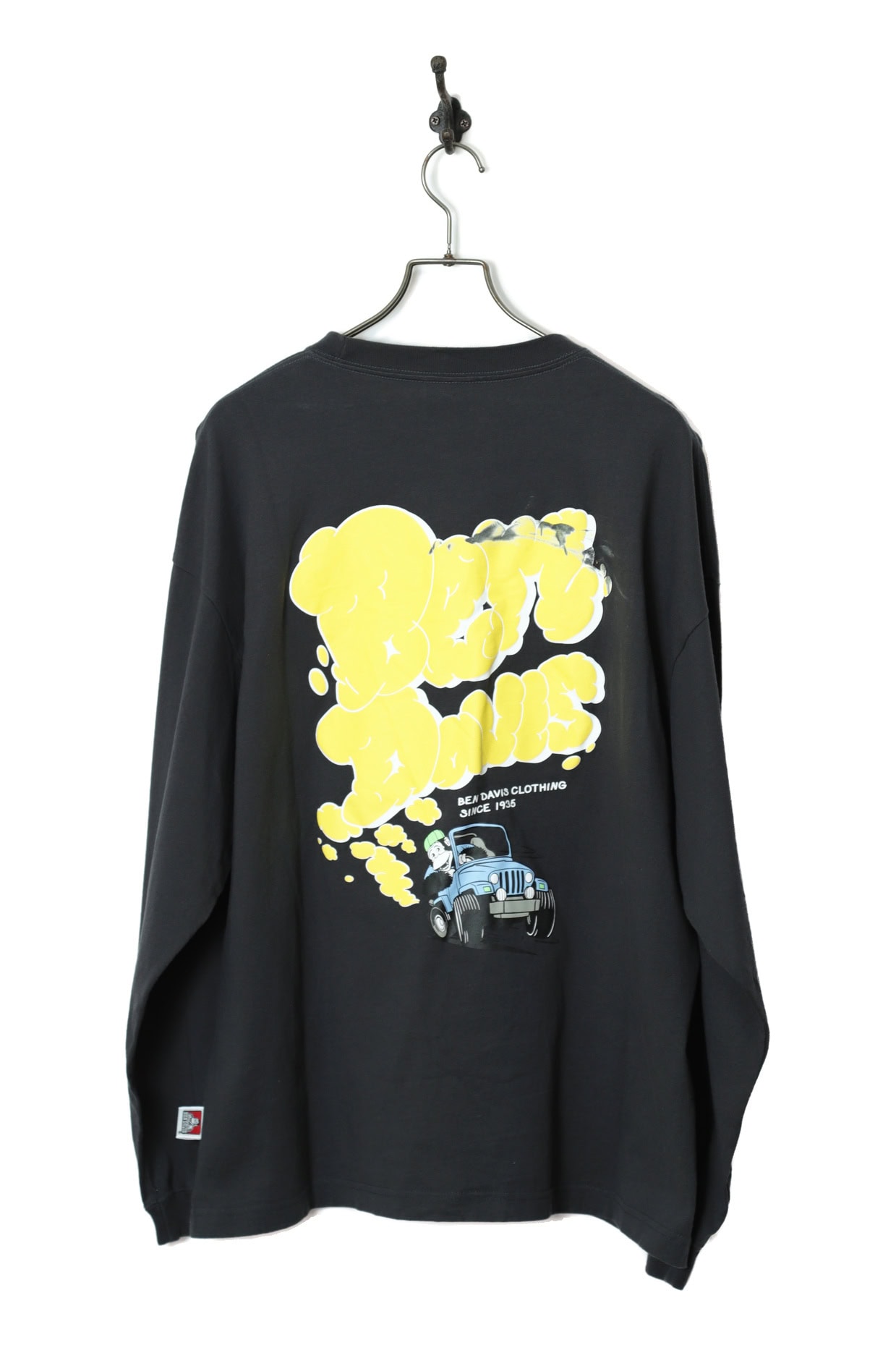 USED BEN DAVIS PRINTED LONG SLEEVE T-SHIRT/L - 画像 (7)
