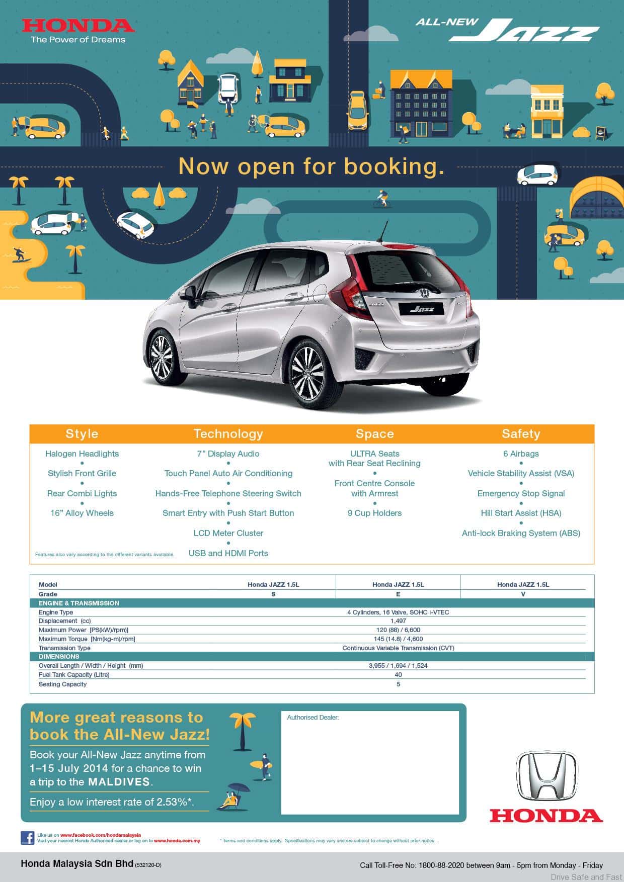 Honda All-New Jazz  (Teaser Information) ENG